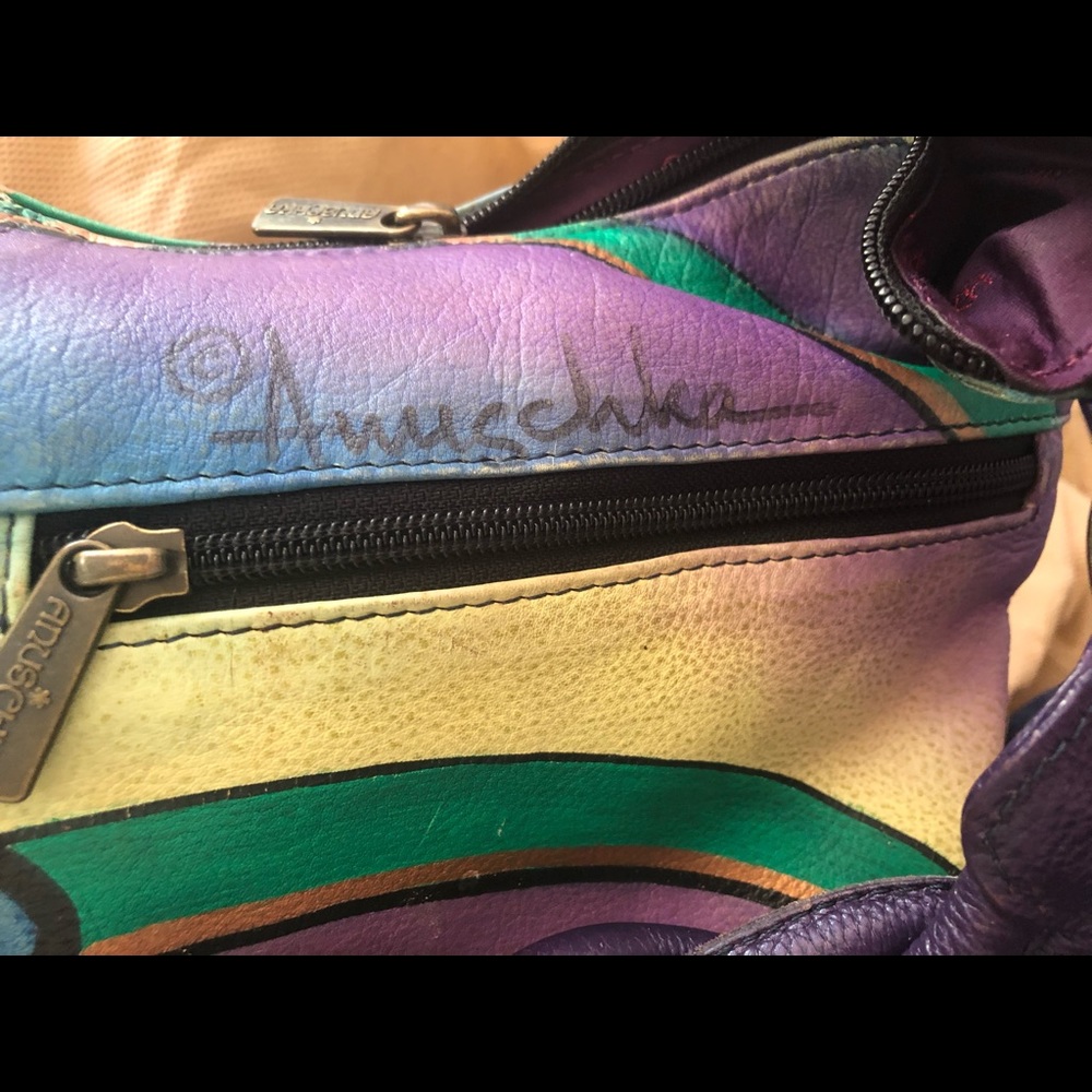 Anuschka Handbag multi color